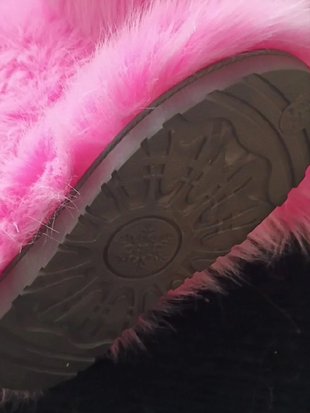 Pink Faux-Fur Boot Covers - Plush Costume Accessory